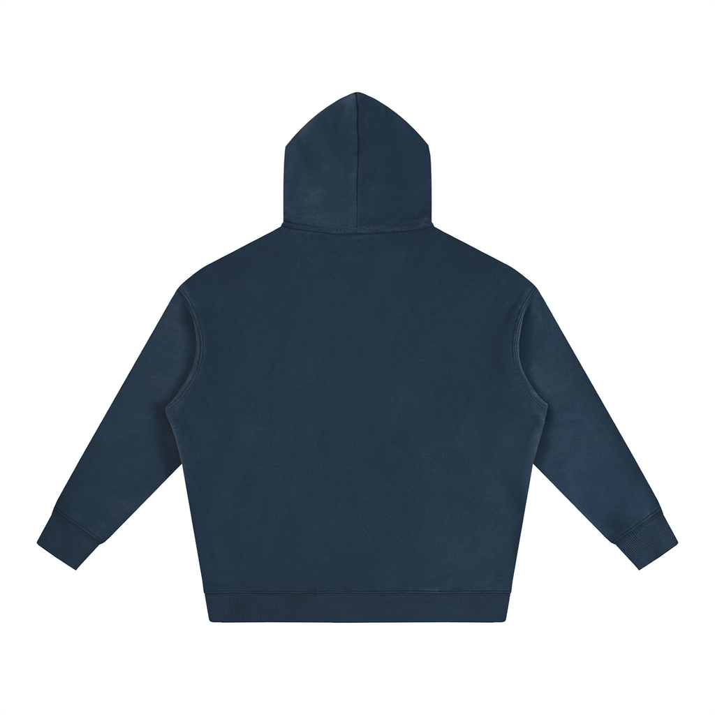 Feather Oversize Fleeced Hoodie