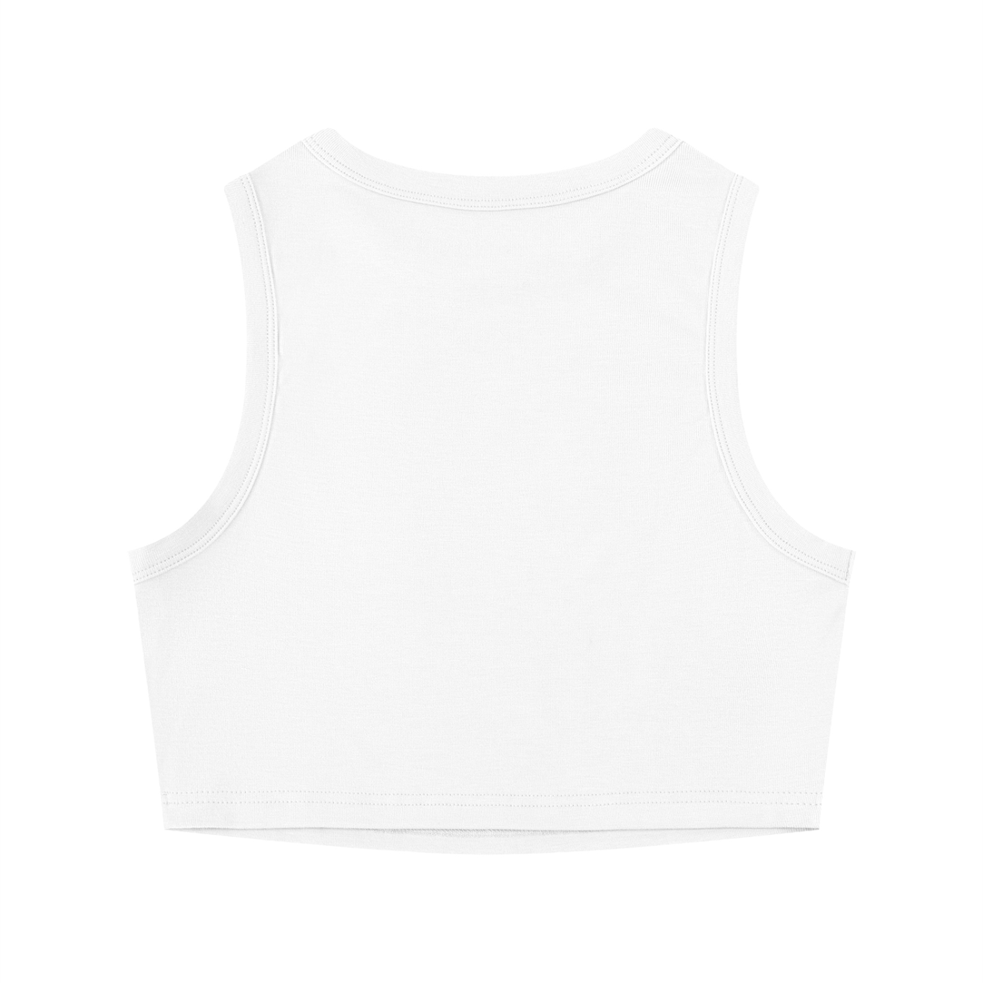 Original Butterfly Painting Women's Crop Tank Top