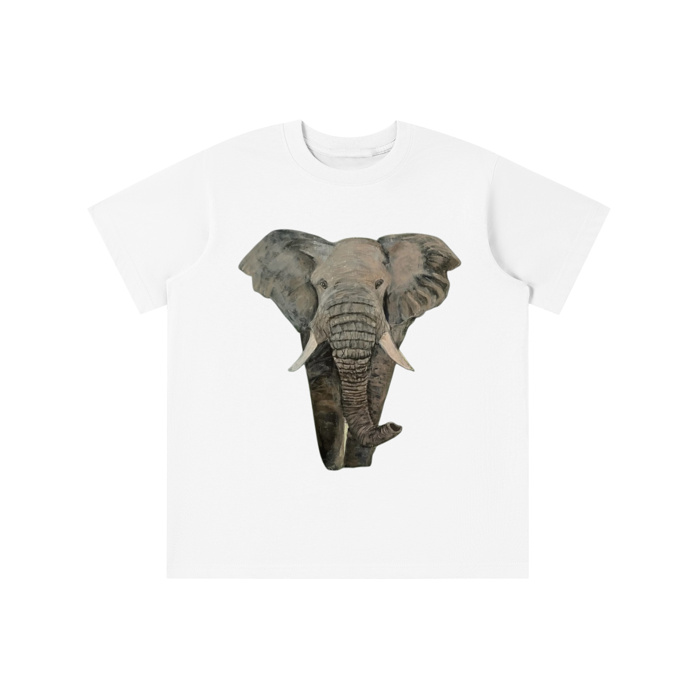 Kids' Original Elephant Painting T-shirt