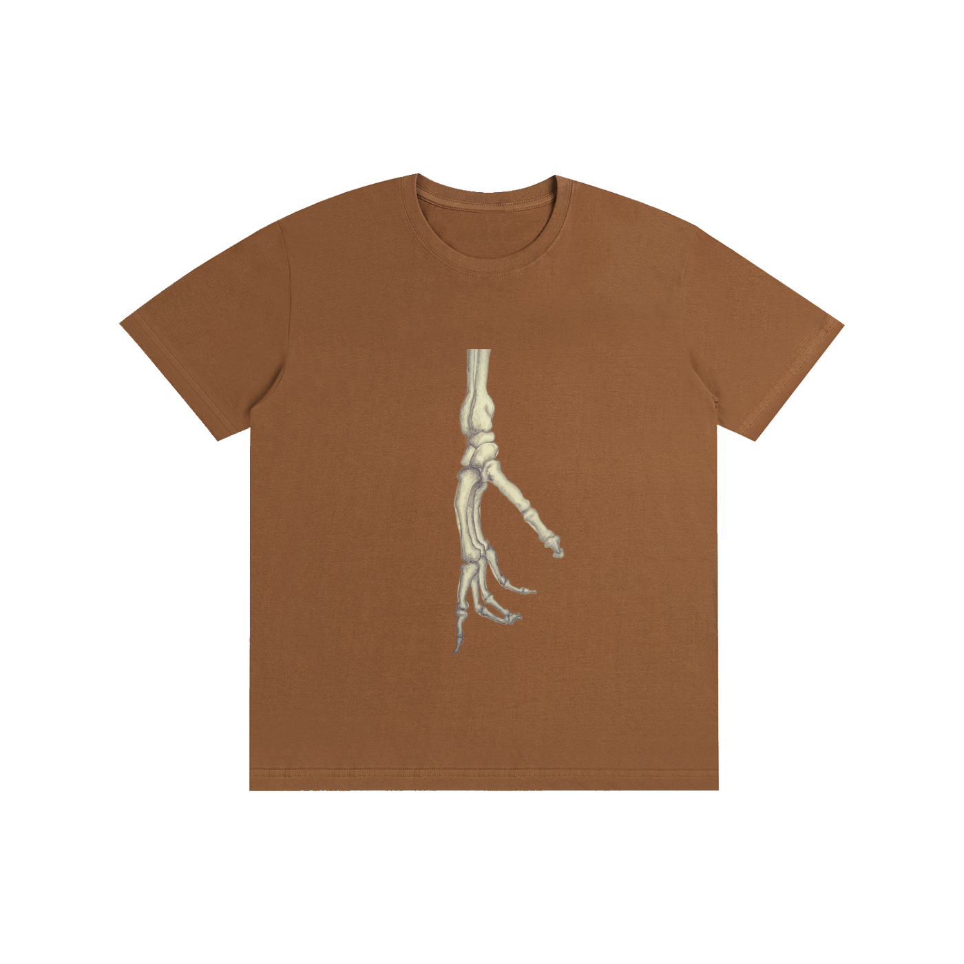 Original Skeleton Sketch Cotton T-Shirt