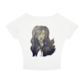 Original Woman Sketch Women’s Boatneck T-Shirt